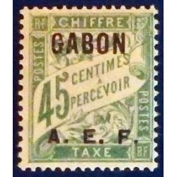 Gabon (Gabun) YT Taxe 6 *