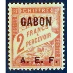 Gabon (Gabun) YT Taxe 10 *