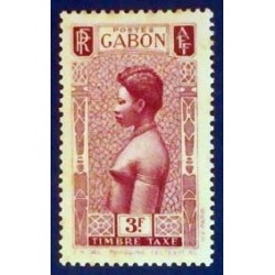 Gabon (Gabun) YT Taxe 33 *